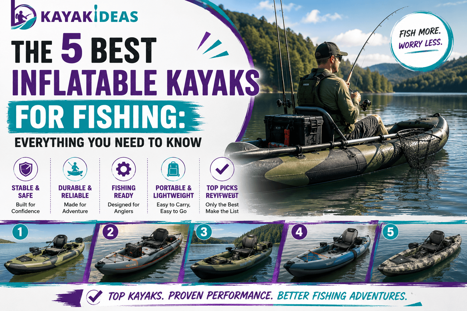 The 5 Best Inflatable Kayaks for Fishing: Everything You Need to Know